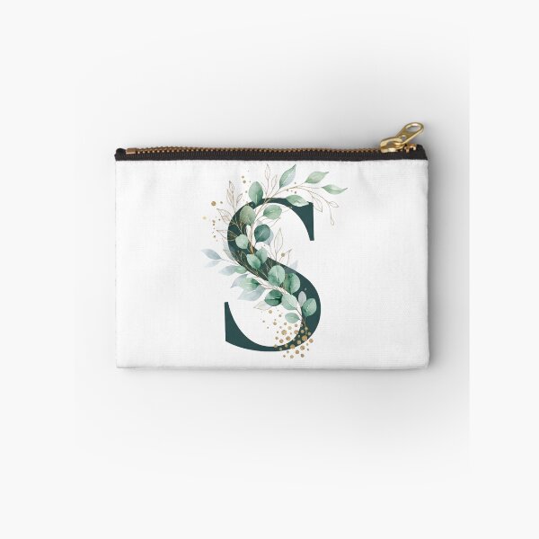 Item preview, Sage Green Botinical Letter S designed and sold by ITCHAWAWAA.