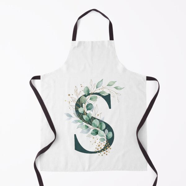 Item preview, Sage Green Botinical Letter S designed and sold by ITCHAWAWAA.