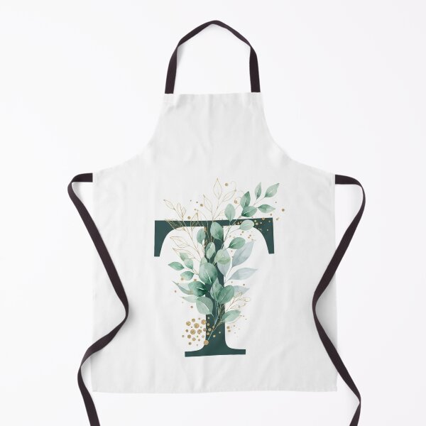Item preview, Sage Green Botinical Letter T designed and sold by ITCHAWAWAA.