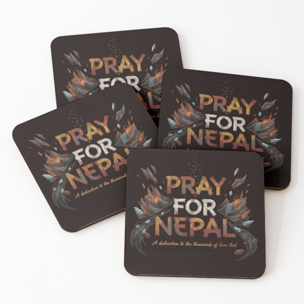 Item preview, PRAY FOR NEPAL designed and sold by SkrabinhoArt.