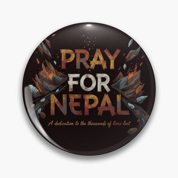 Item preview, PRAY FOR NEPAL designed and sold by SkrabinhoArt.