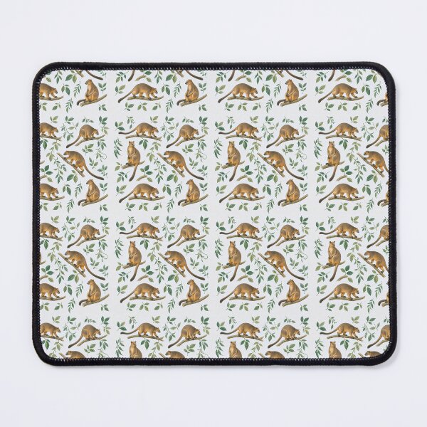 Item preview, Tree kangaroo pattern with leaves in the jungle designed and sold by JVFotoArt.
