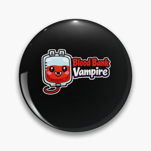 Item preview, Blood Bank Vampire Cute Funny Phlebotomist designed and sold by Timeless Junction.