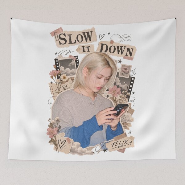 Item preview,  Felix Slow It Down Pastel Blue Memory Art designed and sold by Valeree Store.