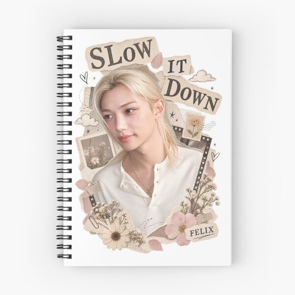 Item preview,  Felix Slow It Down Floral Vintage Scrapbook designed and sold by Valeree Store.