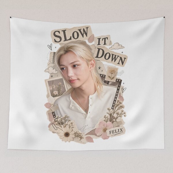 Item preview,  Felix Slow It Down Floral Vintage Scrapbook designed and sold by Valeree Store.
