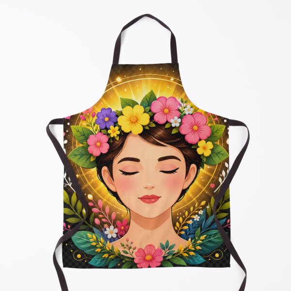 Item preview, Blooming Serenity Floral Woman designed and sold by Hari Arts.