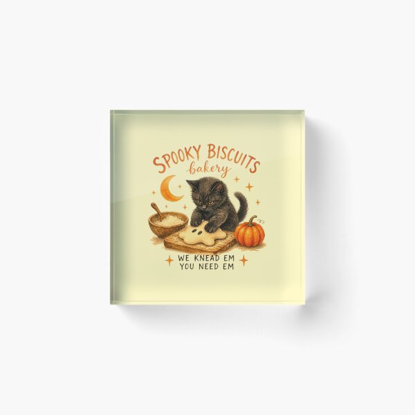 Item preview, Spooky Biscuits Bakery Black Cat Halloween designed and sold by creativerooney.