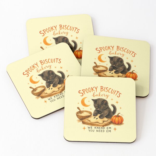 Item preview, Spooky Biscuits Bakery Black Cat Halloween designed and sold by creativerooney.