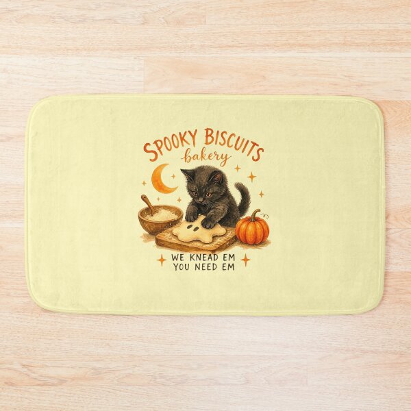 Item preview, Spooky Biscuits Bakery Black Cat Halloween designed and sold by creativerooney.