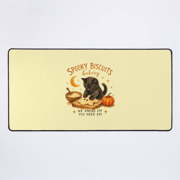 Item preview, Spooky Biscuits Bakery Black Cat Halloween designed and sold by creativerooney.
