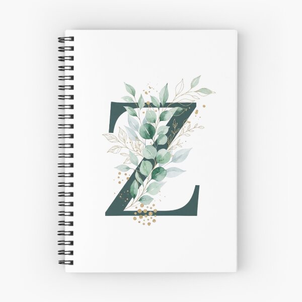 Item preview, Sage Green Botinical Letter Z designed and sold by ITCHAWAWAA.