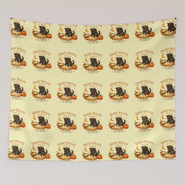 Item preview, Spooky Biscuits Bakery Black Cat Halloween designed and sold by creativerooney.