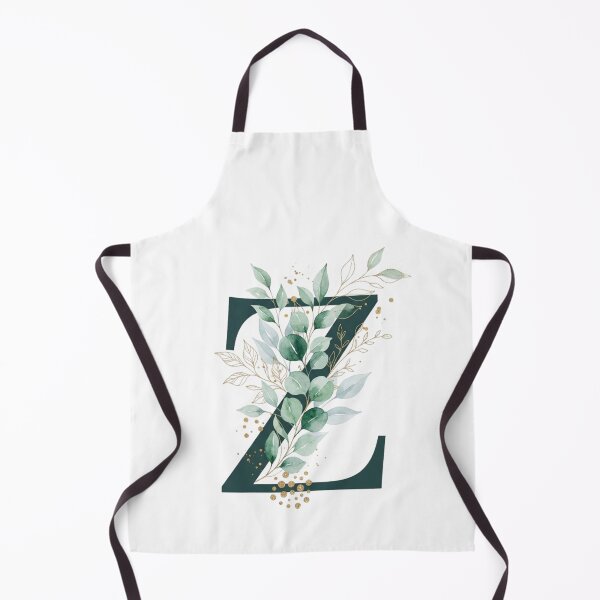 Item preview, Sage Green Botinical Letter Z designed and sold by ITCHAWAWAA.