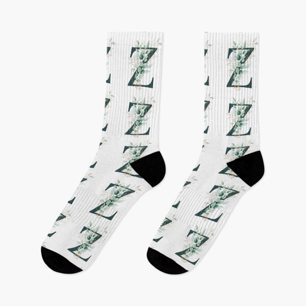 Item preview, Sage Green Botinical Letter Z designed and sold by ITCHAWAWAA.