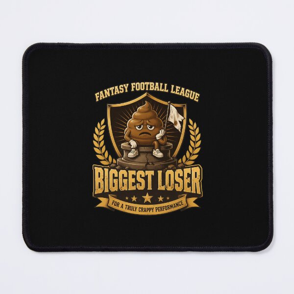 Item preview, Fantasy Football League Biggest Loser Poop Trophy Funny designed and sold by felixpalette.