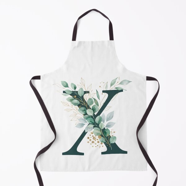 Item preview, Sage Green Botinical Letter X designed and sold by ITCHAWAWAA.