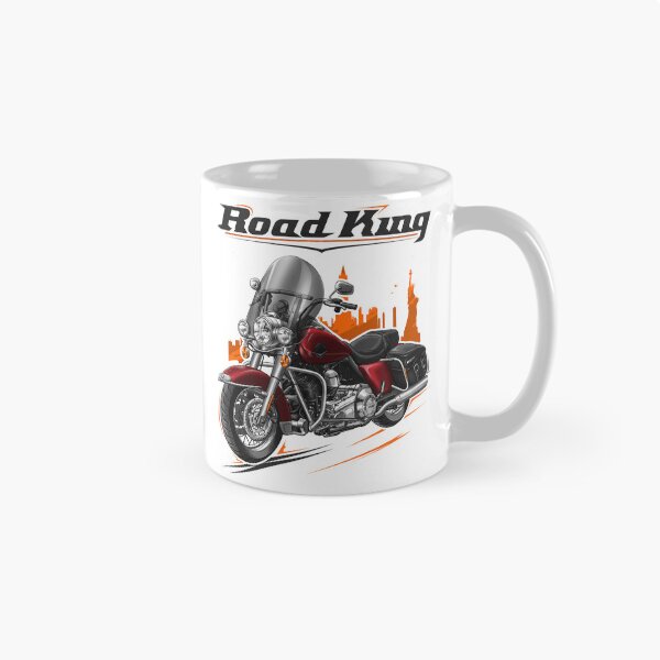 Item preview, Motorcycle Road King Classic FLHRC 2008 Crimson Red Sunglo for Motorcycle Riders designed and sold by MotoApparelHub.