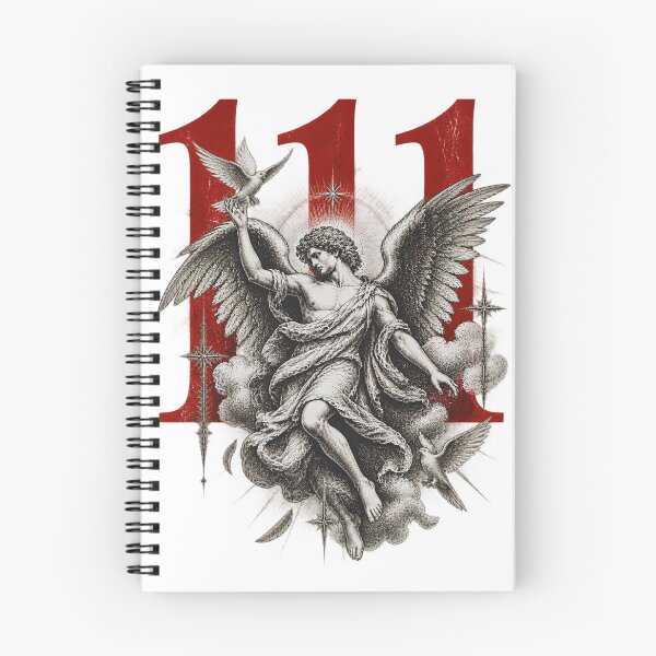 Item preview, Angel Number 111 PNG Design | Divine Angel Vintage Engraving Shirt Graphic | Spiritual Gothic Celestial Art  designed and sold by VGreyStudio8249.