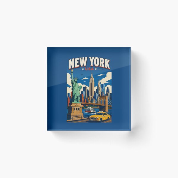 Item preview, New York designed and sold by StudioRedKoala.