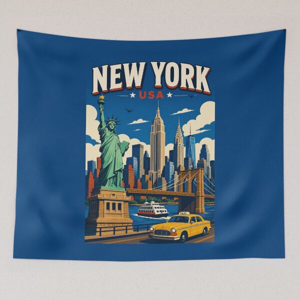 Item preview, New York designed and sold by StudioRedKoala.
