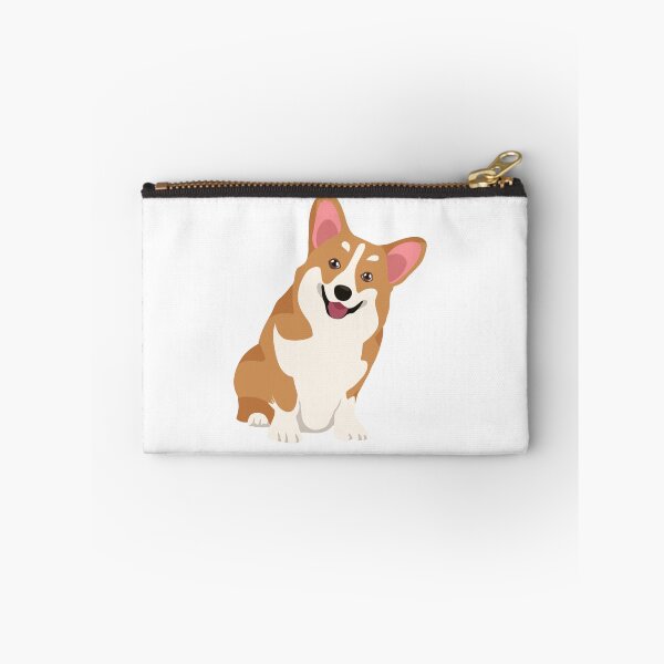 Item preview, Happy Sitting Corgi Head Tilt Dog Illustration designed and sold by svitlaarty.