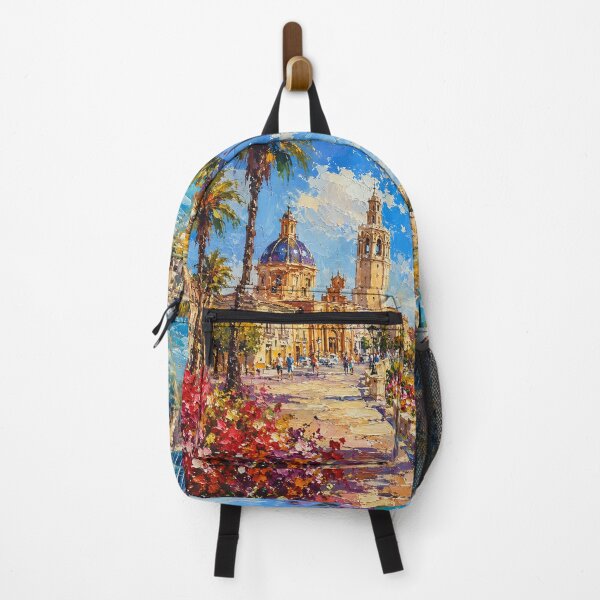 Item preview, Valencia, Spain – a painting of a summer day in this beautiful European city. designed and sold by GalleryKauffeld.