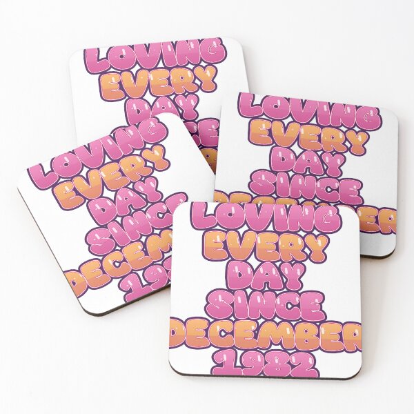 Item preview, LOVING EVERY DAY SINCE DECEMBER 1982 designed and sold by TheIconSmith.