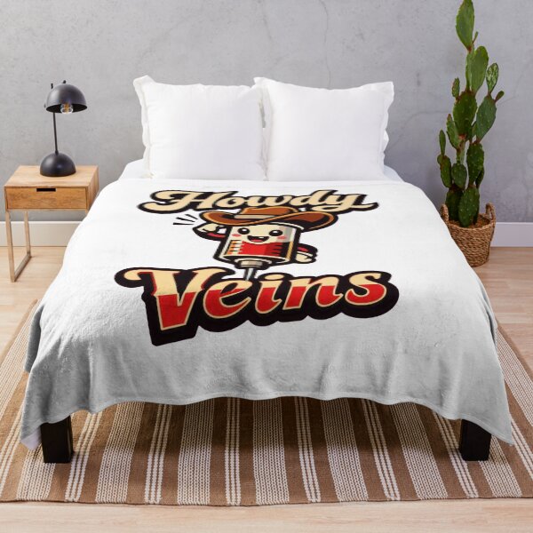 Item preview, Howdy Veins Retro Cowboy Phlebotomist designed and sold by Timeless Junction.
