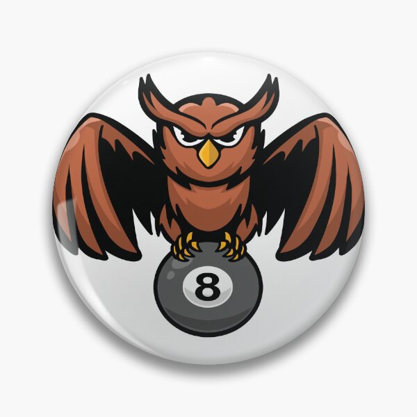 Item preview, owl billiard designed and sold by anggapajar.