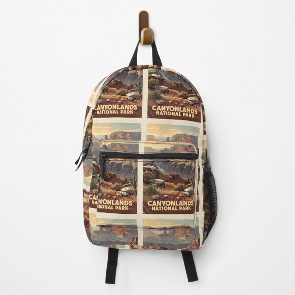 Item preview, Canyonlands National Park Vintage Travel Art designed and sold by Teelogic.