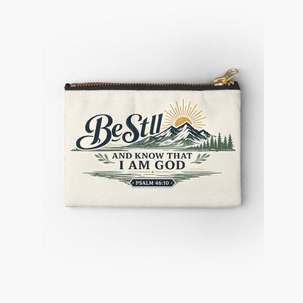 Item preview, Be Still and Know Psalm 46:10 designed and sold by PrayWear.
