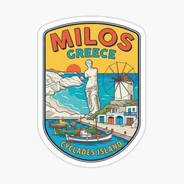 Item preview, Funny Milos Greece Souvenir Gift for Tourists designed and sold by MichaeIRellov.
