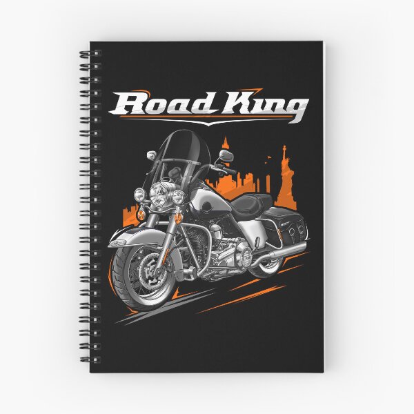 Item preview, Motorcycle Road King Classic FLHRC 2008 White Gold Pearl & Black Pearl for Motorcycle Riders designed and sold by MotoApparelHub.