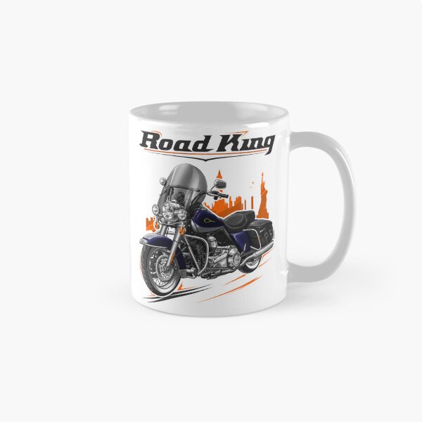 Item preview, Motorcycle Road King Classic FLHRC 2009 Big Purple Flake & Brilliant Silver for Motorcycle Riders designed and sold by MotoApparelHub.