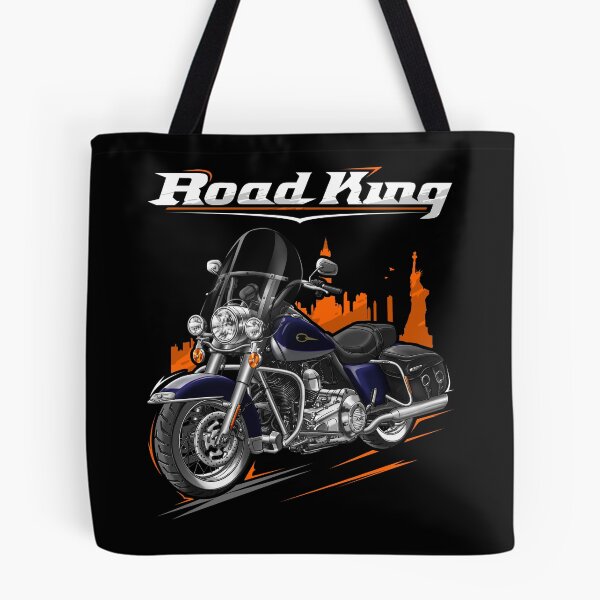 Item preview, Motorcycle Road King Classic FLHRC 2009 Big Purple Flake & Brilliant Silver for Motorcycle Riders designed and sold by MotoApparelHub.