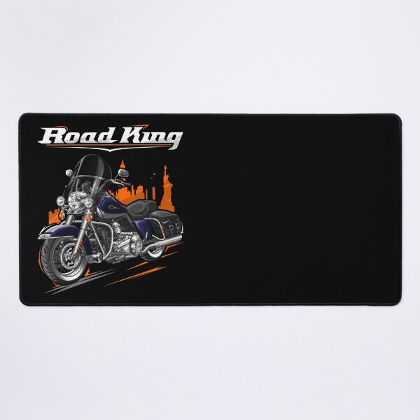 Item preview, Motorcycle Road King Classic FLHRC 2009 Big Purple Flake & Brilliant Silver for Motorcycle Riders designed and sold by MotoApparelHub.