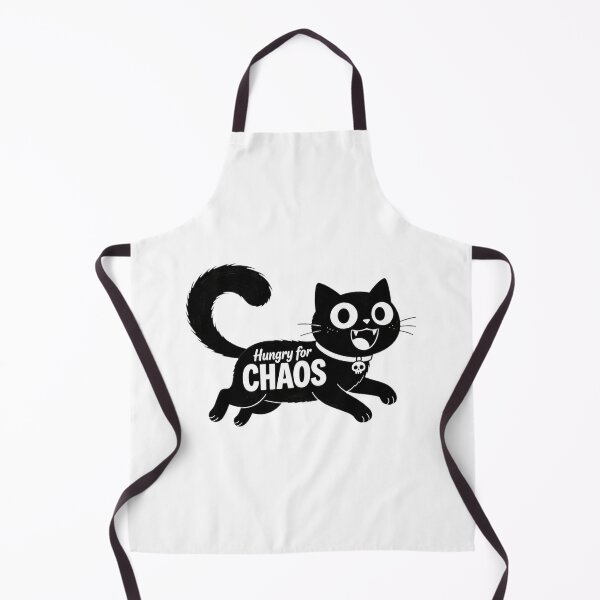 Item preview, Hungry for CHAOS Black Cat Mischief Design designed and sold by SoyLamderma.