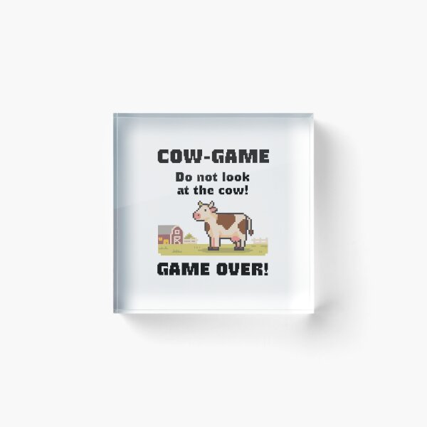 Item preview, Cow Game Do Not Look At The Cow designed and sold by Loona97.