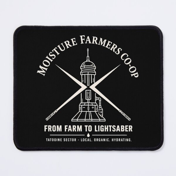 Item preview, "Farm to Lightsaber" Moisture Co-op T-Shirt designed and sold by agearb.