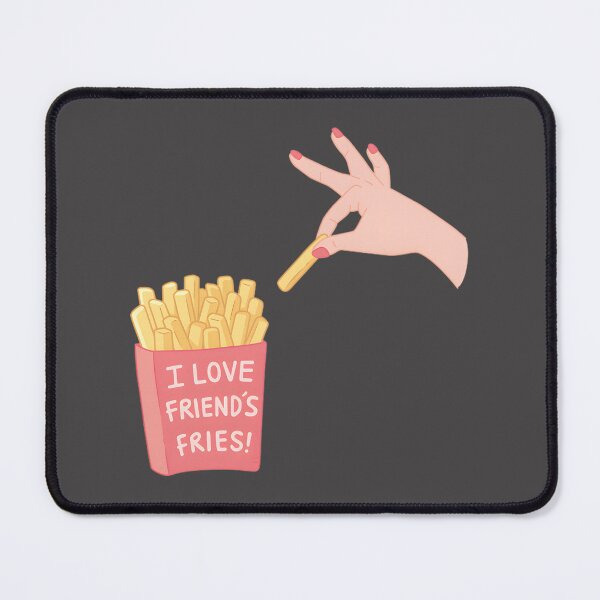 Item preview, I Love French Fries Funny Food Pun Cute Fast Food Lover Quote | Best Gift designed and sold by angeldustartist.