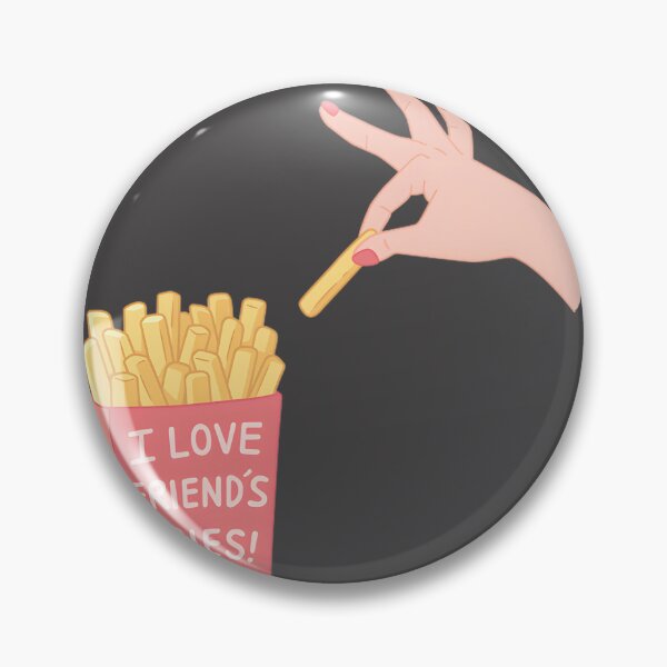 Item preview, I Love French Fries Funny Food Pun Cute Fast Food Lover Quote | Best Gift designed and sold by angeldustartist.