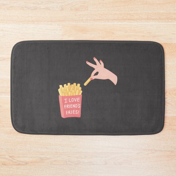 Item preview, I Love French Fries Funny Food Pun Cute Fast Food Lover Quote | Best Gift designed and sold by angeldustartist.