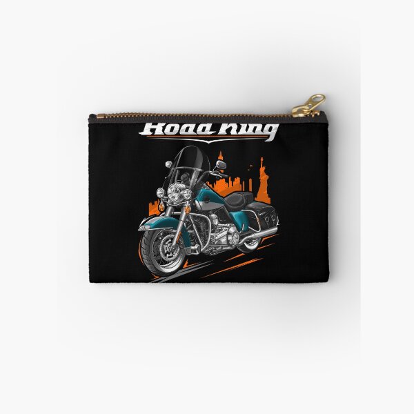 Item preview, Motorcycle Road King Classic FLHRC 2009 Deep Turquoise & Antique White for Motorcycle Riders designed and sold by MotoApparelHub.