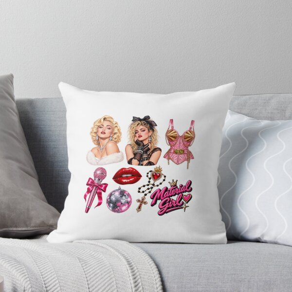 Item preview, Madonna Inspired Sticker Pack – Material Girl Pop Icon Collage designed and sold by alxndrsunny.