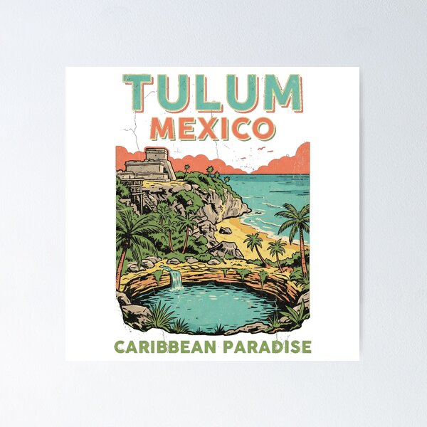 Item preview, Vintage Tulum Mexico Souvenir Gift for Tourists designed and sold by MichaeIRellov.