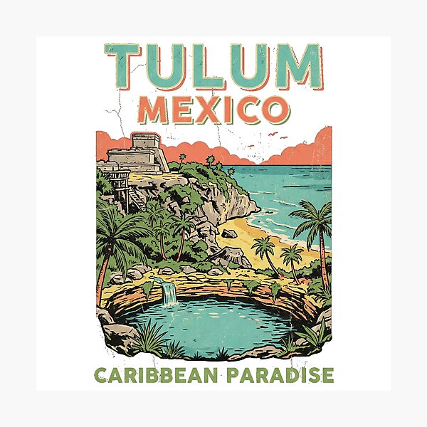Item preview, Vintage Tulum Mexico Souvenir Gift for Tourists designed and sold by MichaeIRellov.