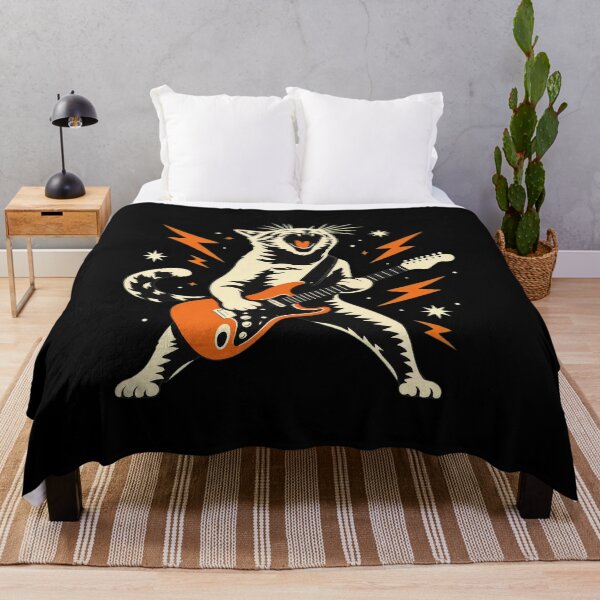 Item preview, Roaring Cat Rock Guitarist designed and sold by SoyLamderma.