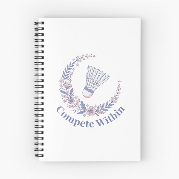 Item preview, Compete Within - Badminton Design designed and sold by RunningWhiskers.