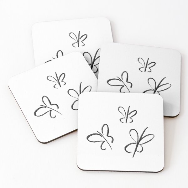 Item preview, Three White Butterflies Lana designed and sold by baersylvie.